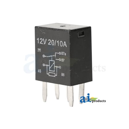 A & I Products Relay; 12 Amp 4" x3" x2" A-57M9880